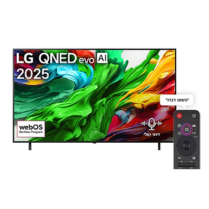 טלוויזיה 100 אינץ LG 4K QNED MiniLED דגם 100QNED86A6A