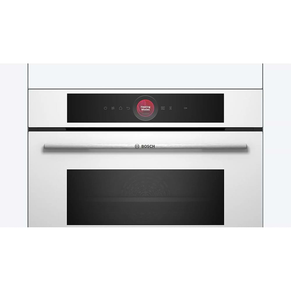 תנור בנוי 45 ליטר משולב מיקרוגל בוש Bosch CMG7241W1 גימור לבן