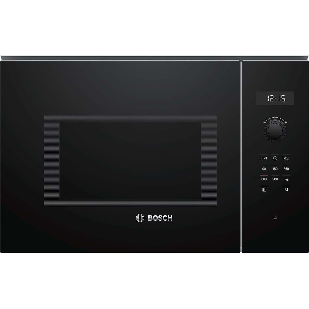 מיקרוגל בנוי 25 ליטר בוש Bosch BFL554MB0 גימור שחור