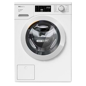 מכונת כביסה 8 קילו משולבת מייבש 5 קילו מילה Miele WTD 163 פתח קדמי
