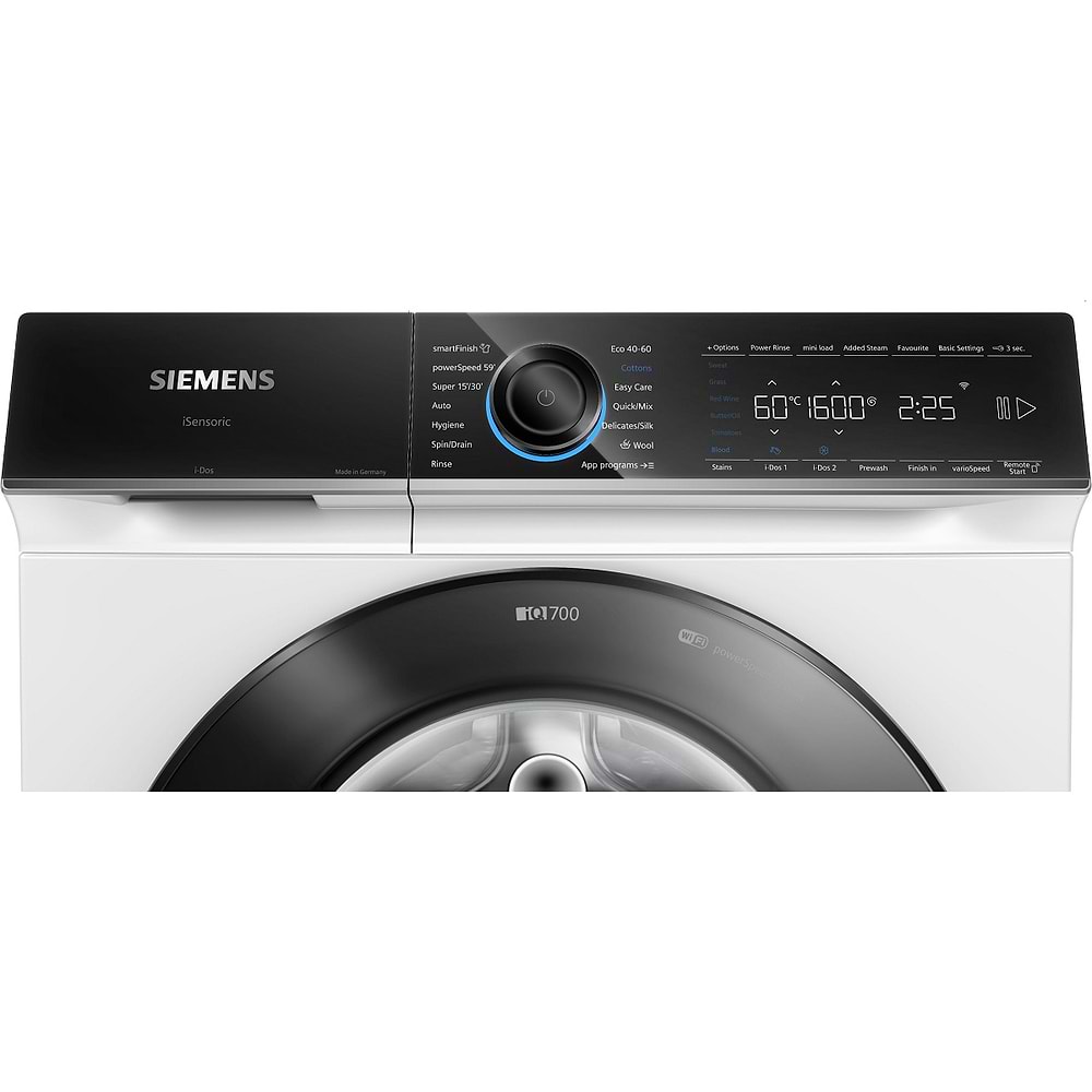 מכונת כביסה 11 קילו סימנס SIEMENS WG66B2A3IL פתח קדמי תוצרת גרמניה