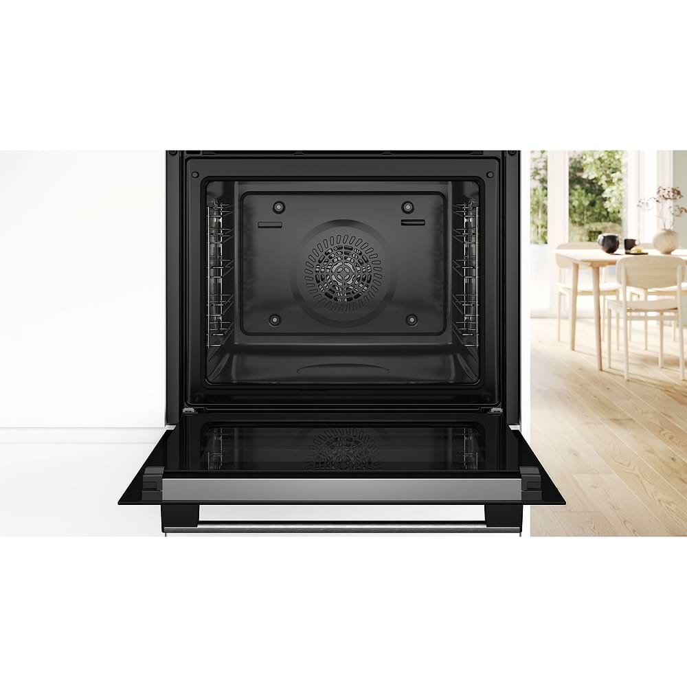 תנור בנוי פירוליטי 71 ליטר בוש Bosch HBA574BS3 גימור נירוסטה