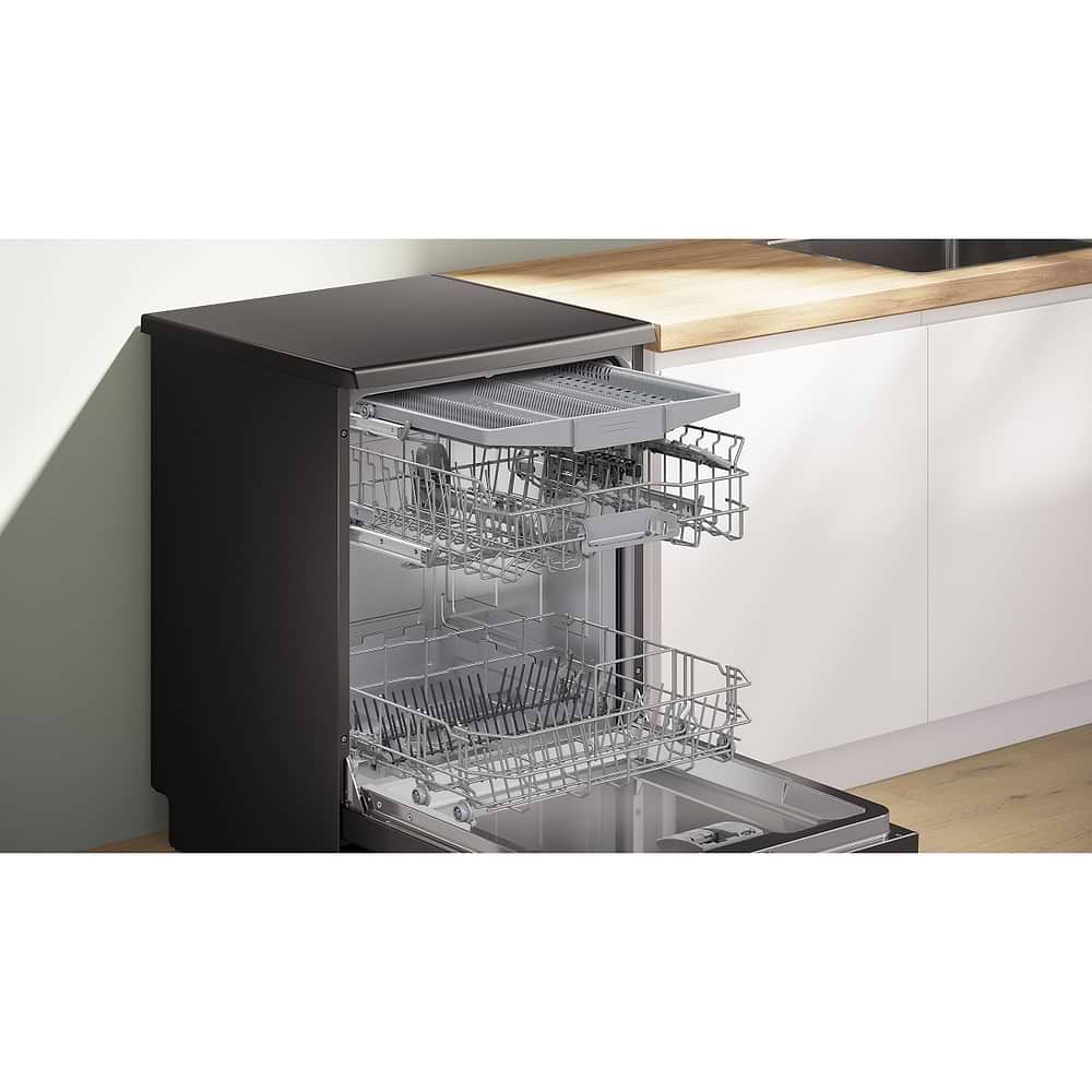 מק״ט מוצר  - מדיח כלים רחב בוש Bosch SMS4HVC11E גימור שחור