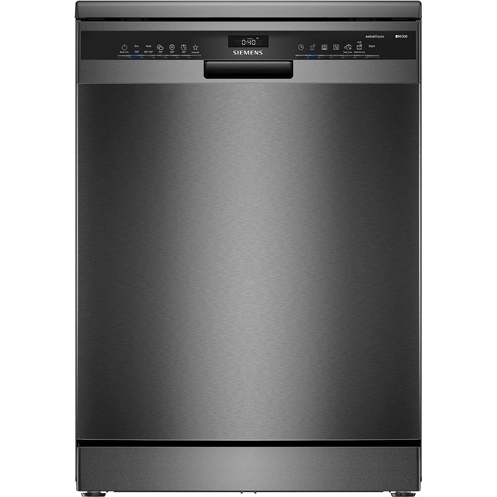 מדיח כלים רחב סימנס SIEMENS SN23EC05ME גימור דמוי נירוסטה מושחרת