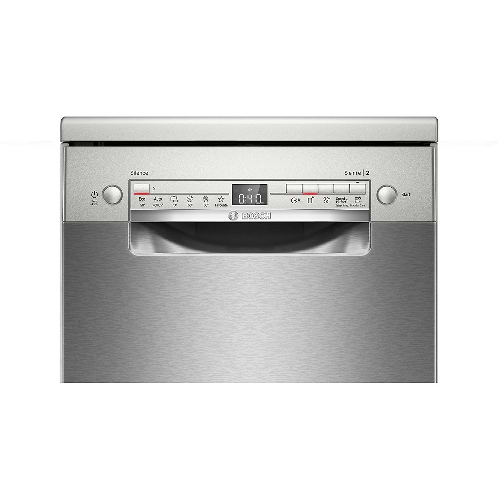 מק״ט מוצר  - מדיח כלים צר בוש Bosch SPS2HKI55E גימור דמוי נירוסטה