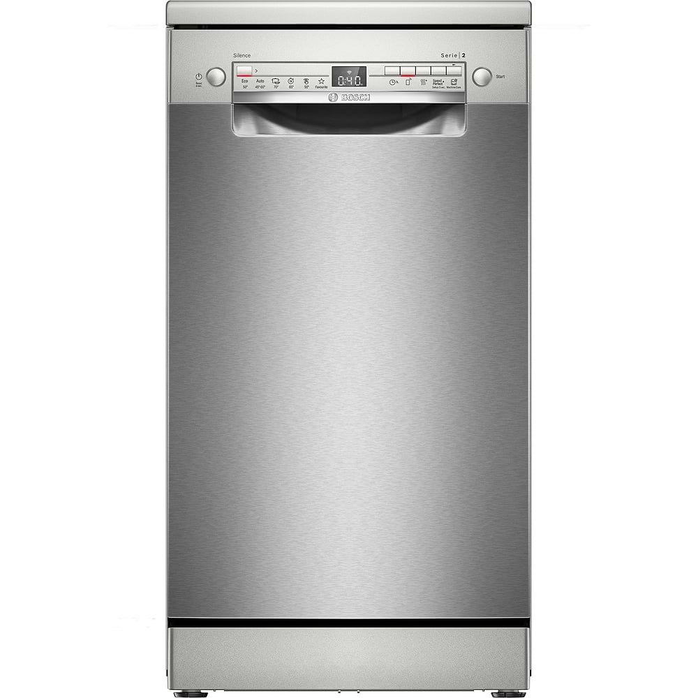 מדיח כלים צר בוש Bosch SPS2HKI55E גימור דמוי נירוסטה