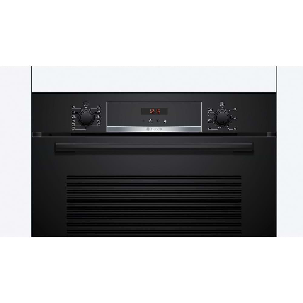 תנור בנוי פירוליטי 71 ליטר בוש Bosch HBA574BB3 גימור שחור