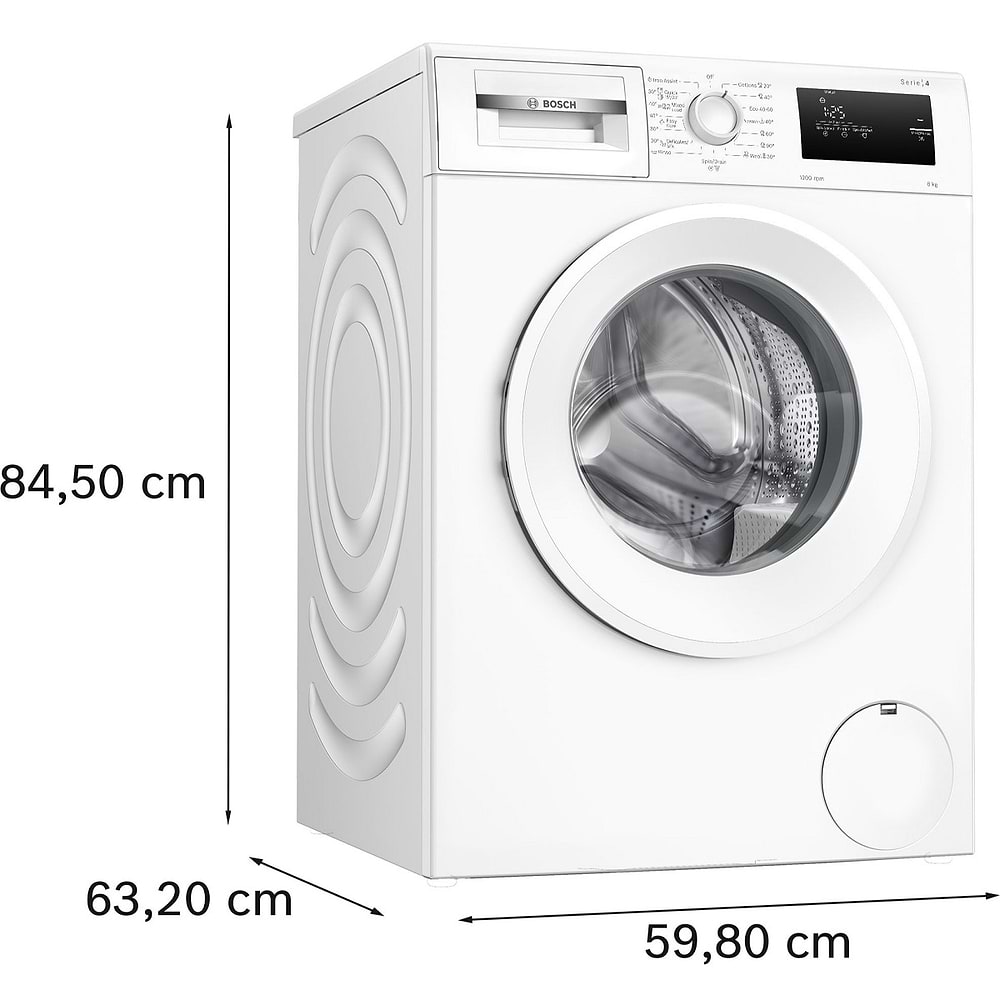 מוצרי חשמל - מכונת כביסה 8 קילו בוש Bosch WAN24001IL פתח קדמי