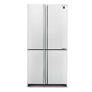 מקרר 4 דלתות מקפיא תחתון 608 ליטר שארפ Sharp SJ9260WH גימור לבן