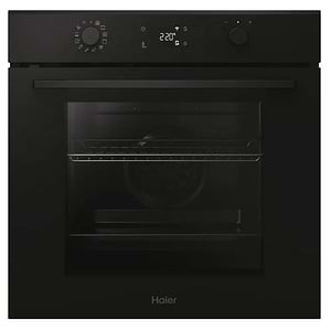 תנור בנוי פירוליטי 78 ליטר האייר Haier H6 ID2P5B3YTB גימור זכוכית שחורה