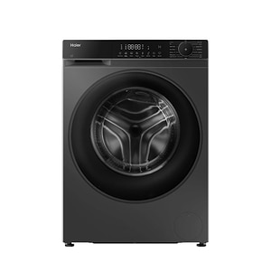 מכונת כביסה 10 קילו האייר Haier HW100BP14357GU1 פתח קדמי גימור כסוף