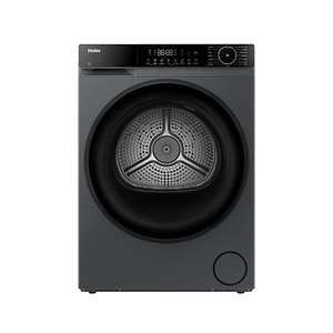 מייבש כביסה קונדנסור 10 קילו האייר Haier HD100D357GU1 משאבת חום גימור כסוף