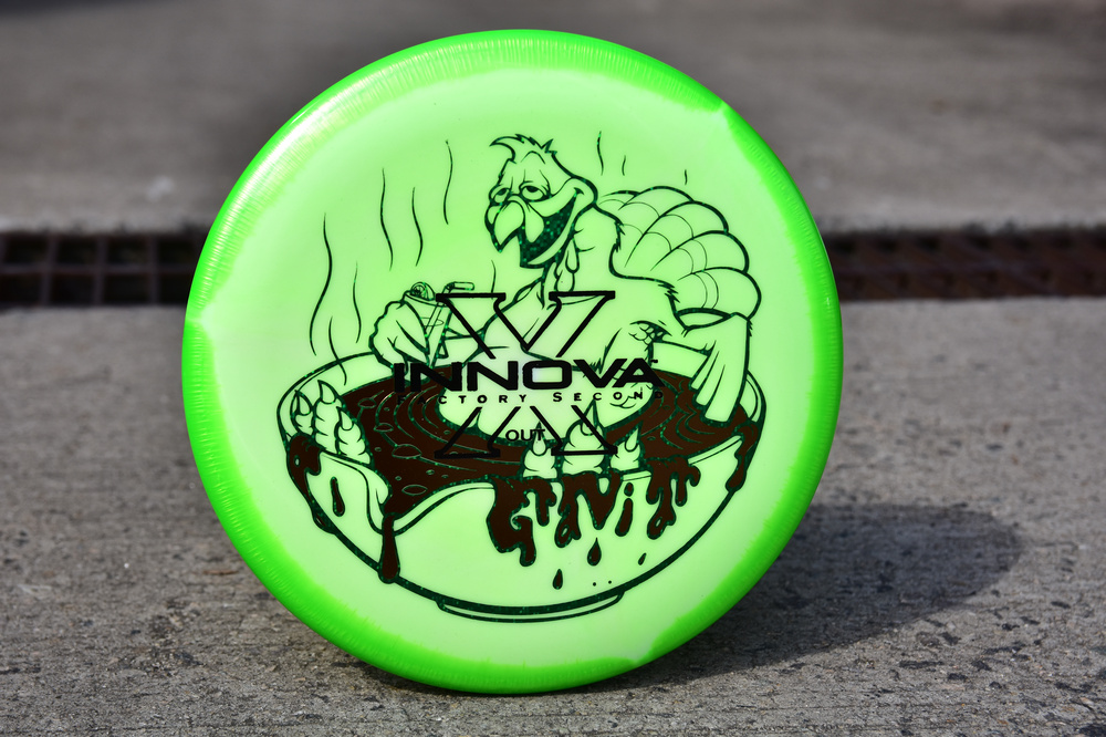 F2 Halo Star Aviar - Graviar & Innova Xout stamps from Disc Golf United