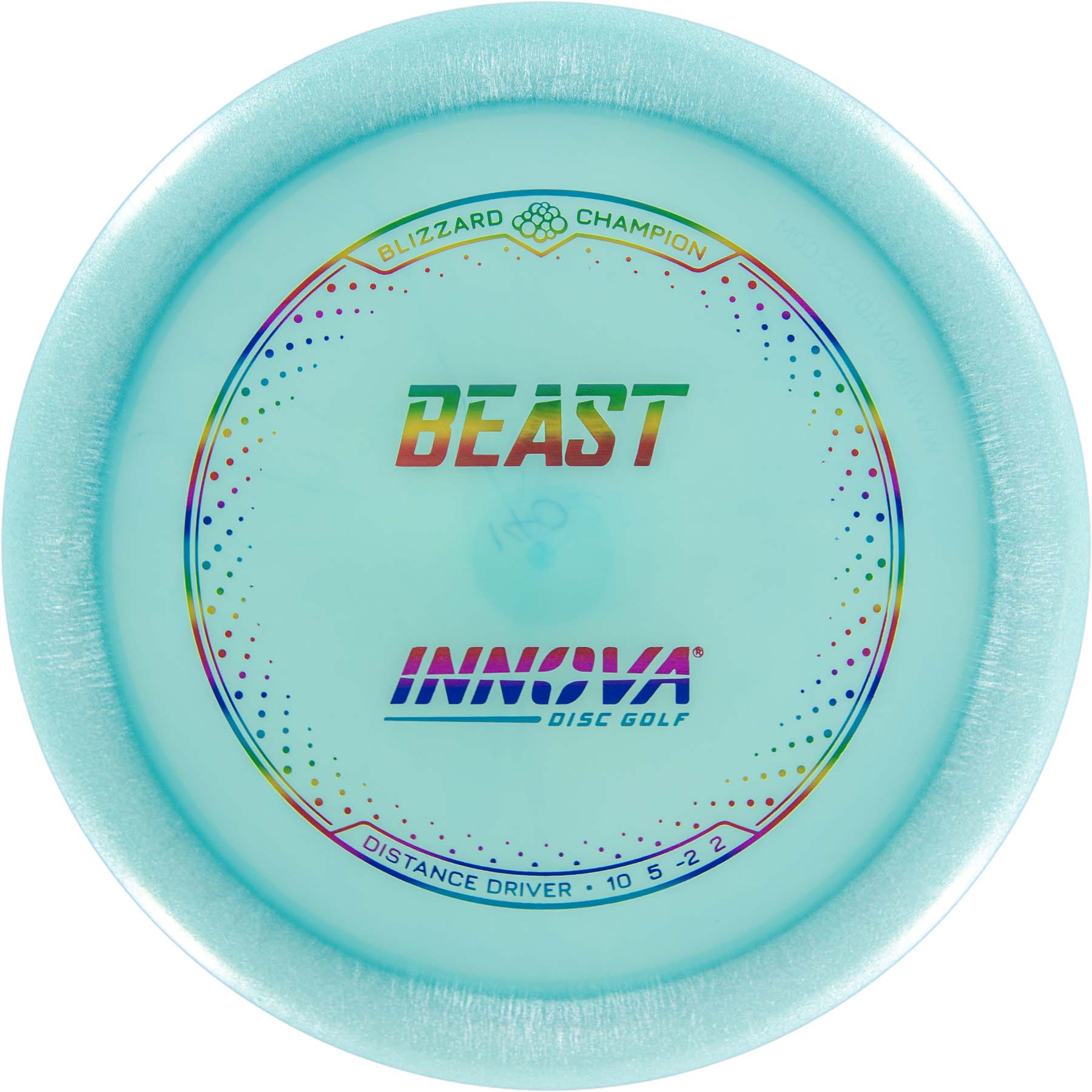 Innova Blizzard Beast - Light Weight Distance Driver. Blue color.