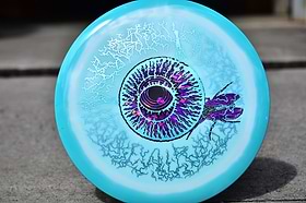 F2 Halo Star Boss - EyeFly stamps - Pick Rim Color from Disc Golf United