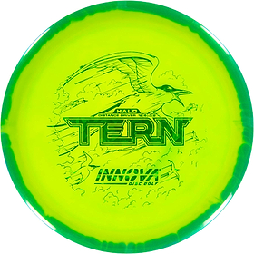 Innova Halo Star Tern - Distance Driver. Green/yellow color.