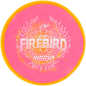 Halo Firebird - Innova - Overstable Distance Driver. Orange color rim.