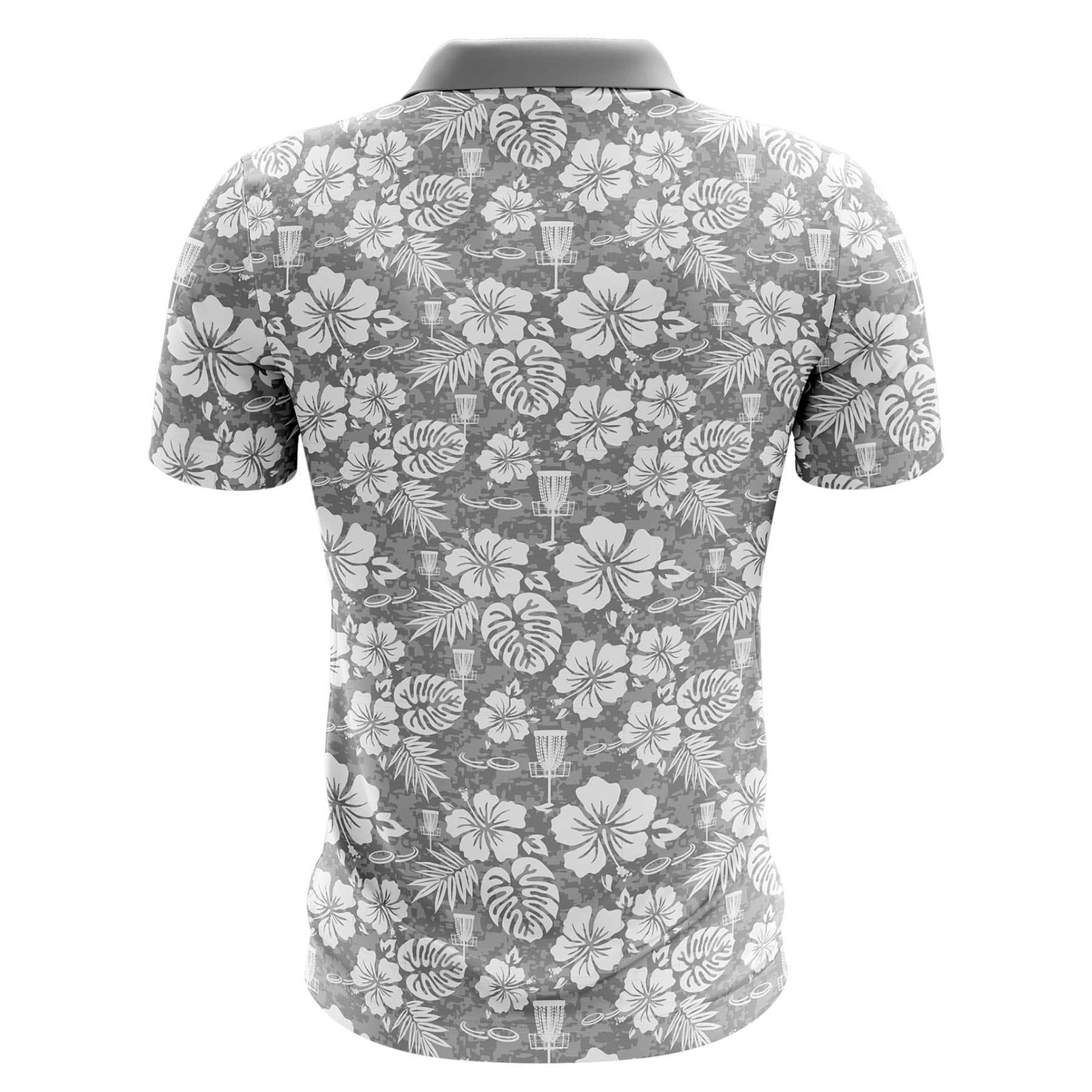 Luau Mens Hawaiian Polo