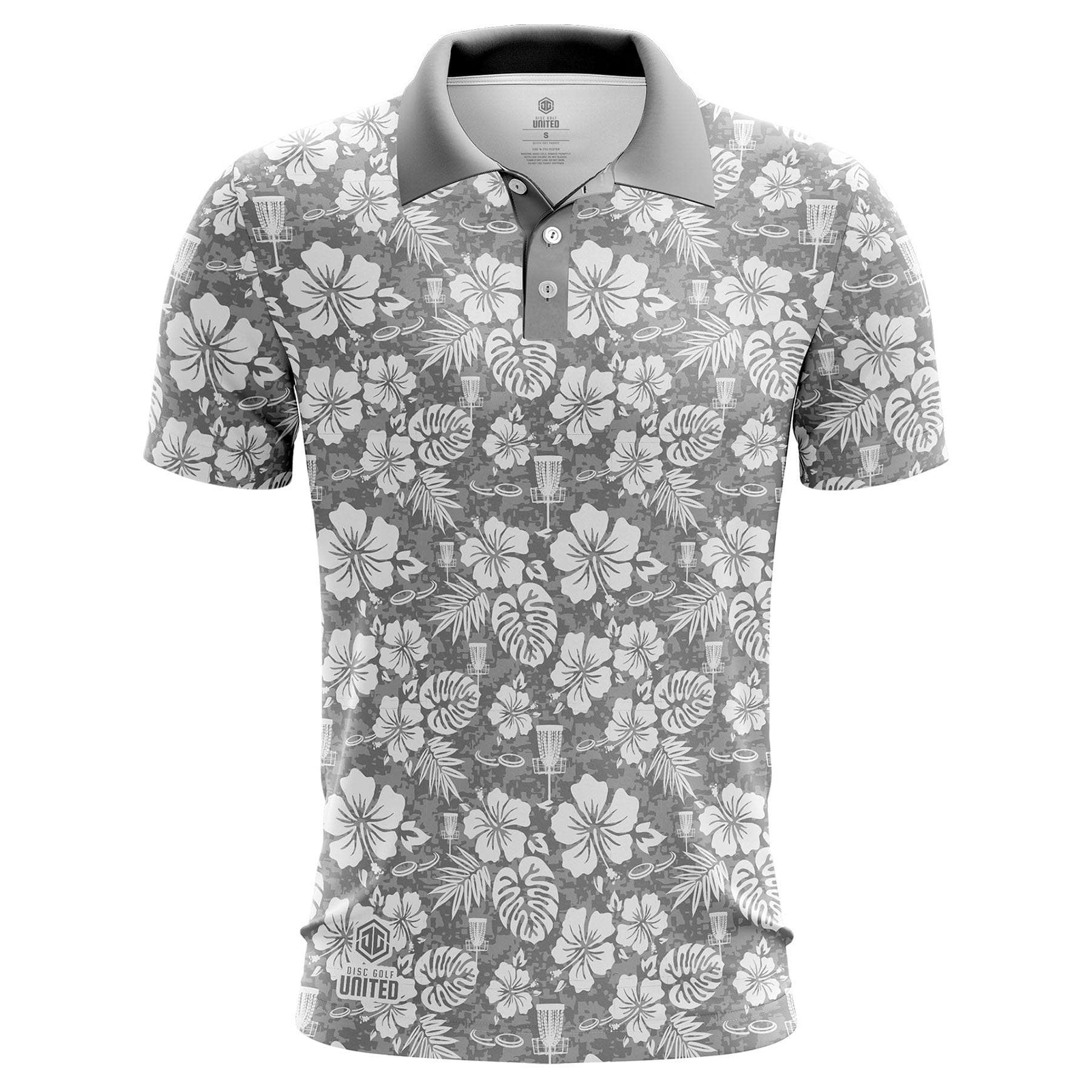 Mens hawaiian print polo shirts top