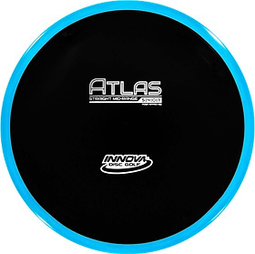 Innova Star Atlas - Straight Mid Range Disc. Blue / Black colors.