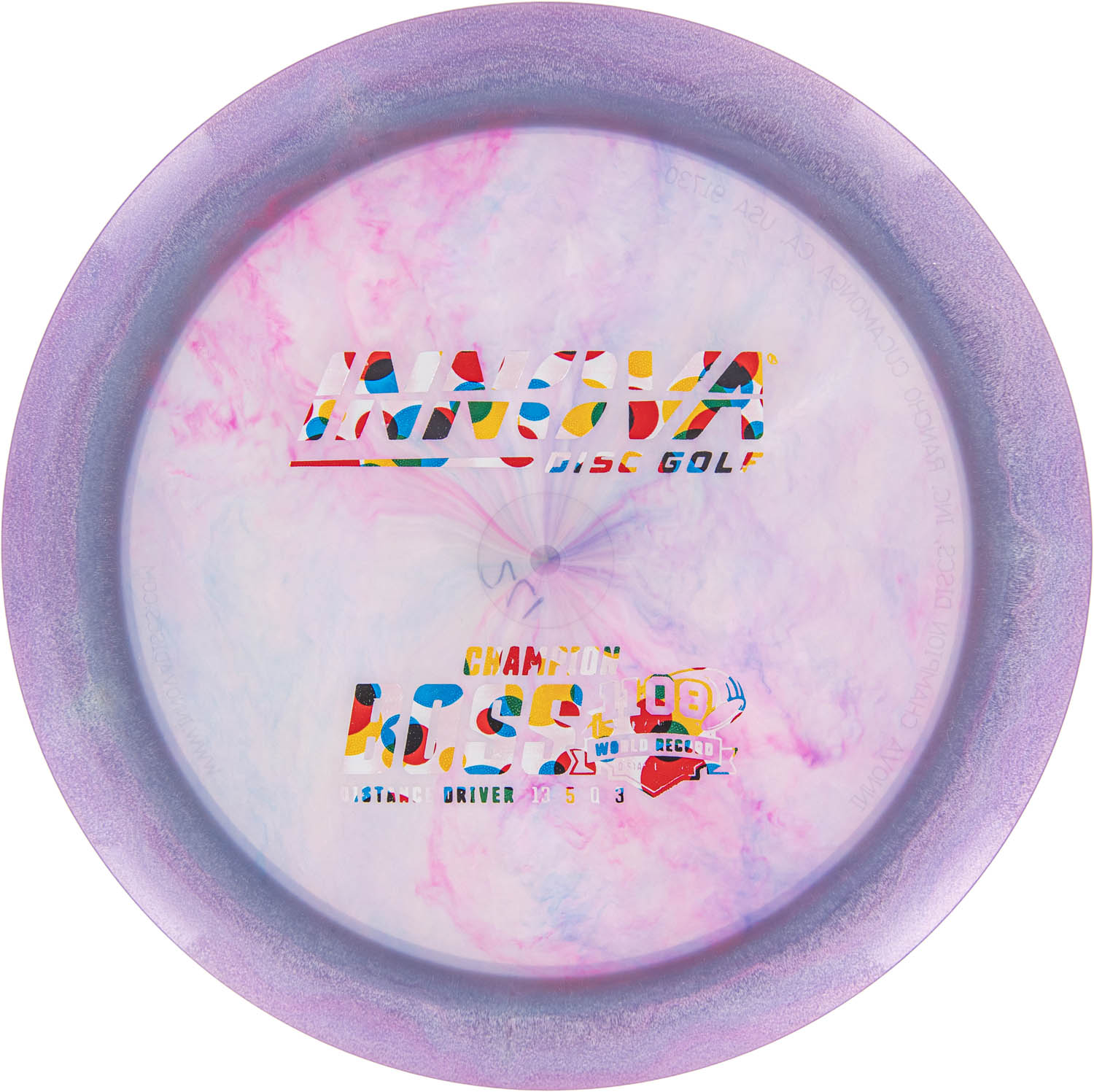 Blurple-Anche Champion Boss from Disc Golf United