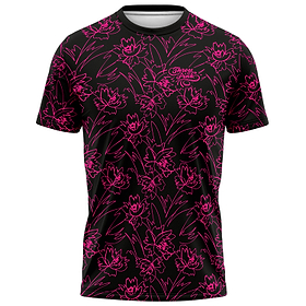 Throw Pink Mens Flower Jersey