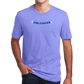 Throw Pink End Cancer Mens Tee from Disc Golf United