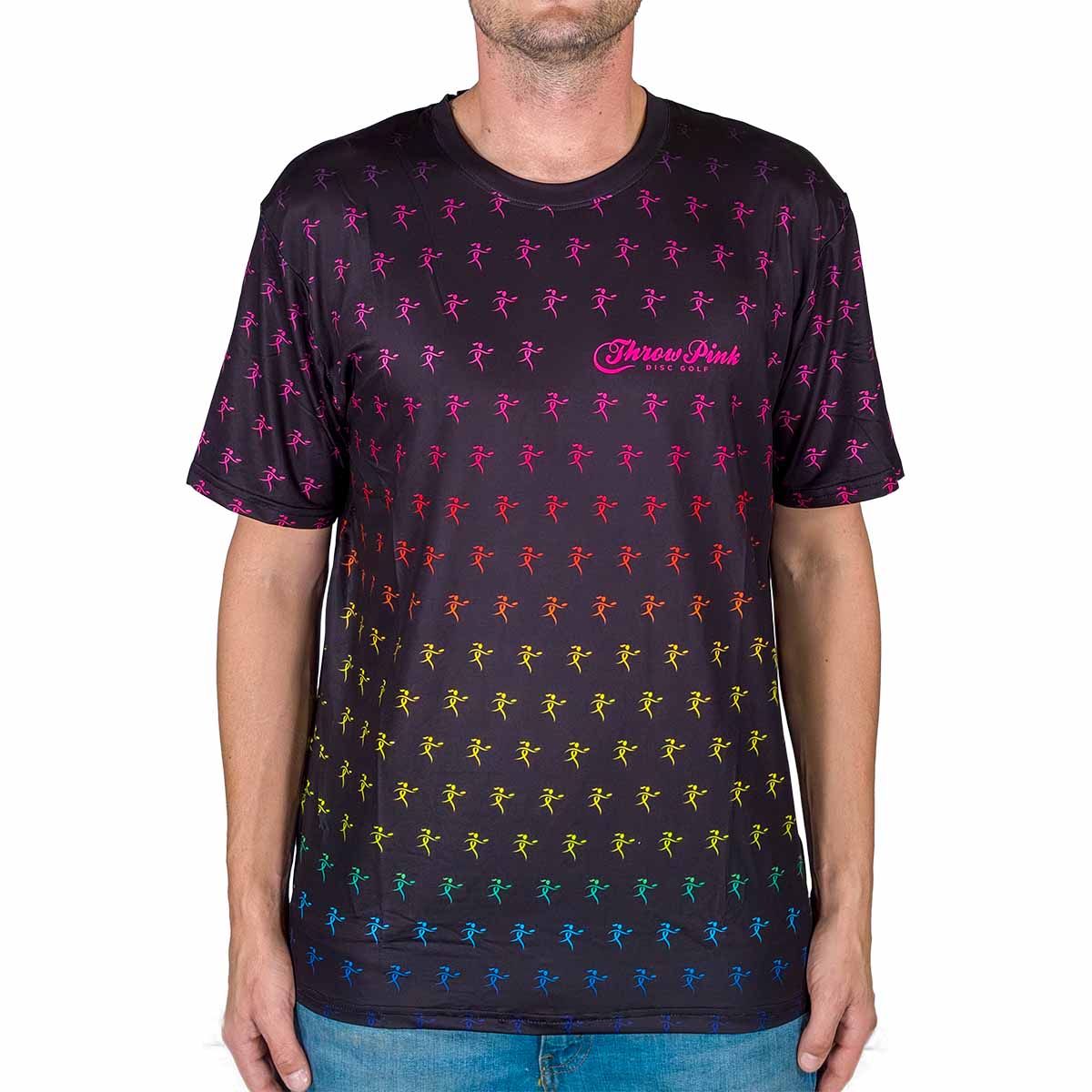 Throw Pink Unisex Fusion Jersey from Disc Golf United