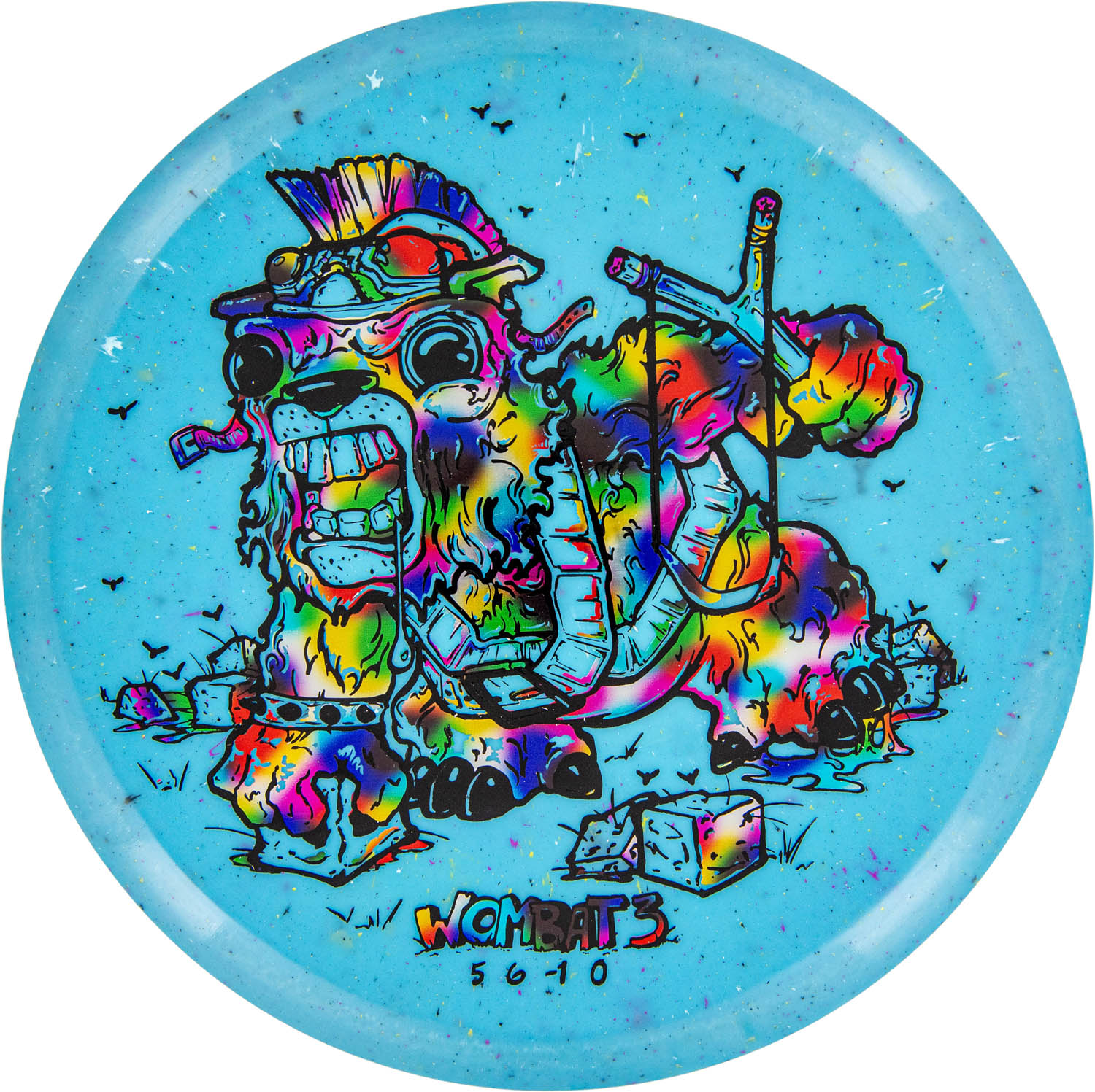 Unhinged Splatter Star Wombat3 from Disc Golf United