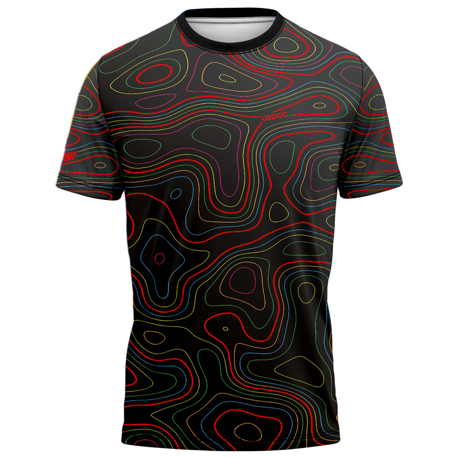 定期入れの USDGC Jersey Topo Rainbow サーフィン・ボディボード
