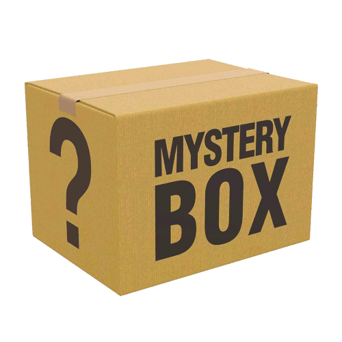 Innova Factory Seconds. Promotional image of a large DGU F2 Mystery box.