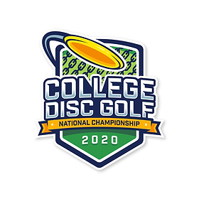 College Disc Golf National Championship 2020 Sticker