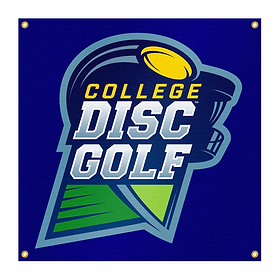 College Disc Golf Vinyl Banner