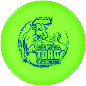 Innova Toro - Star Mid Range Disc - Overstable. Green color. 