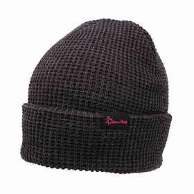 Throw Pink Waffle Knit Beanie