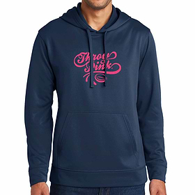 Throw Pink Unisex Pullover Hoodie (Bubblegum)