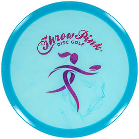 Women's Disc Golf - Innova Mako3 - Throw Pink. Blue color. 