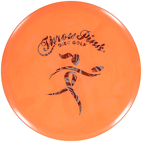 Women's Disc Golf - Innova Roc3 - Throw Pink. Orange color. 