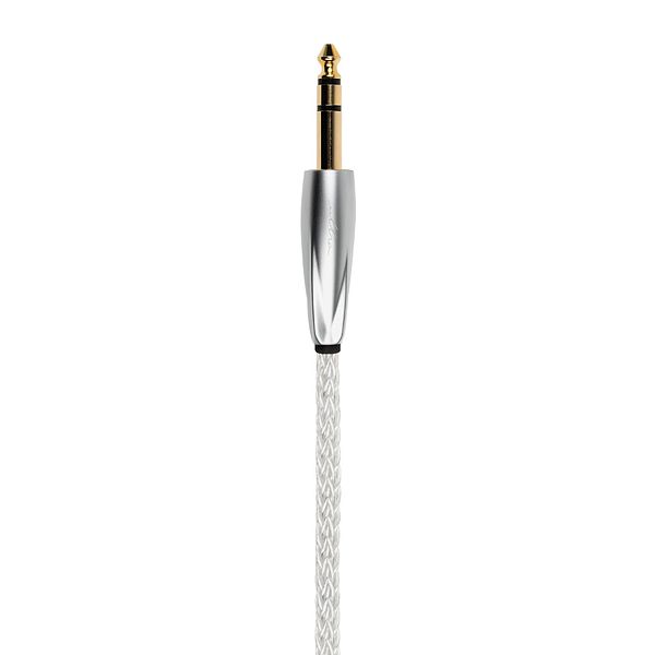 Meze Ultra Pure Silver Kabel – Dual 4-pin Mini XLR til 6,3 mm Jack