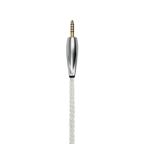 Meze Ultra Pure Silver Kabel – Dual 4-pin Mini XLR til 4,4 mm Pentaconn