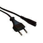 Strømkabel Fig 8 (C7) til EU 230v 