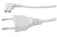 Bosscom Strømkabel C7 (Figure-8) med vinklet Stik