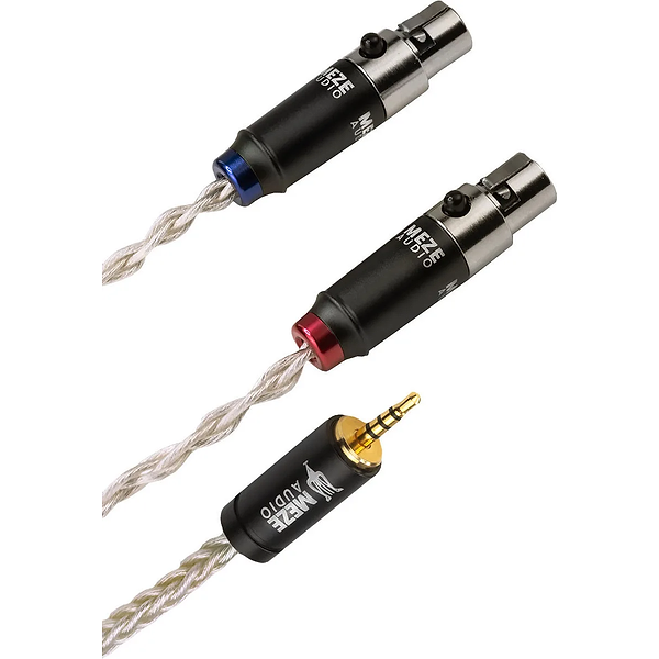 Meze mini XLR to 2.5 mm balanced silver plated PCUHD premium cable