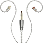 Meze 2 Pin to 4.4 mm balanced silver plated cable