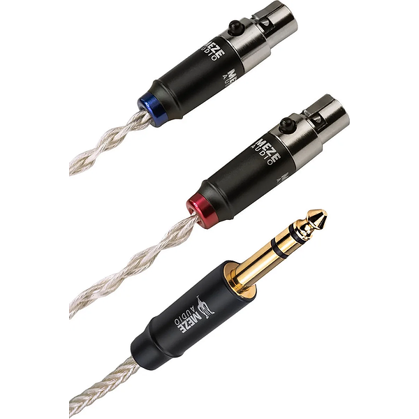 Meze mini XLR to 6.3 mm silver plated PCUHD premium cable
