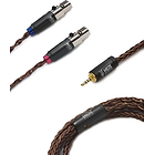 Meze mini XLR to 2.5 mm balanced copper PCUHD premium cable