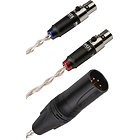 Meze mini XLR to 4 PIN XLR balanced silver plated PCUHD premium cable