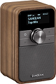 Sangean DDR-8 DAB+ Genopladelig Radio med BT Vintage Walnut
