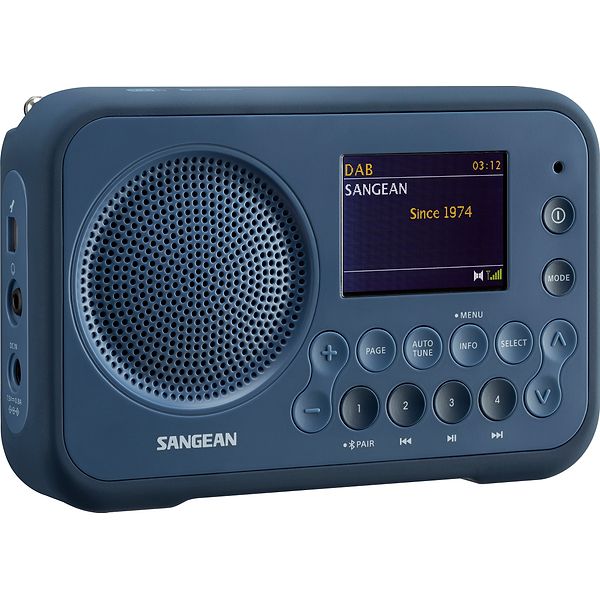 Sangean DPR-76BT Radio med Bluetooth Dark Blue