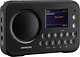 Sangean DPR-76BT Radio med Bluetooth Metal Grey